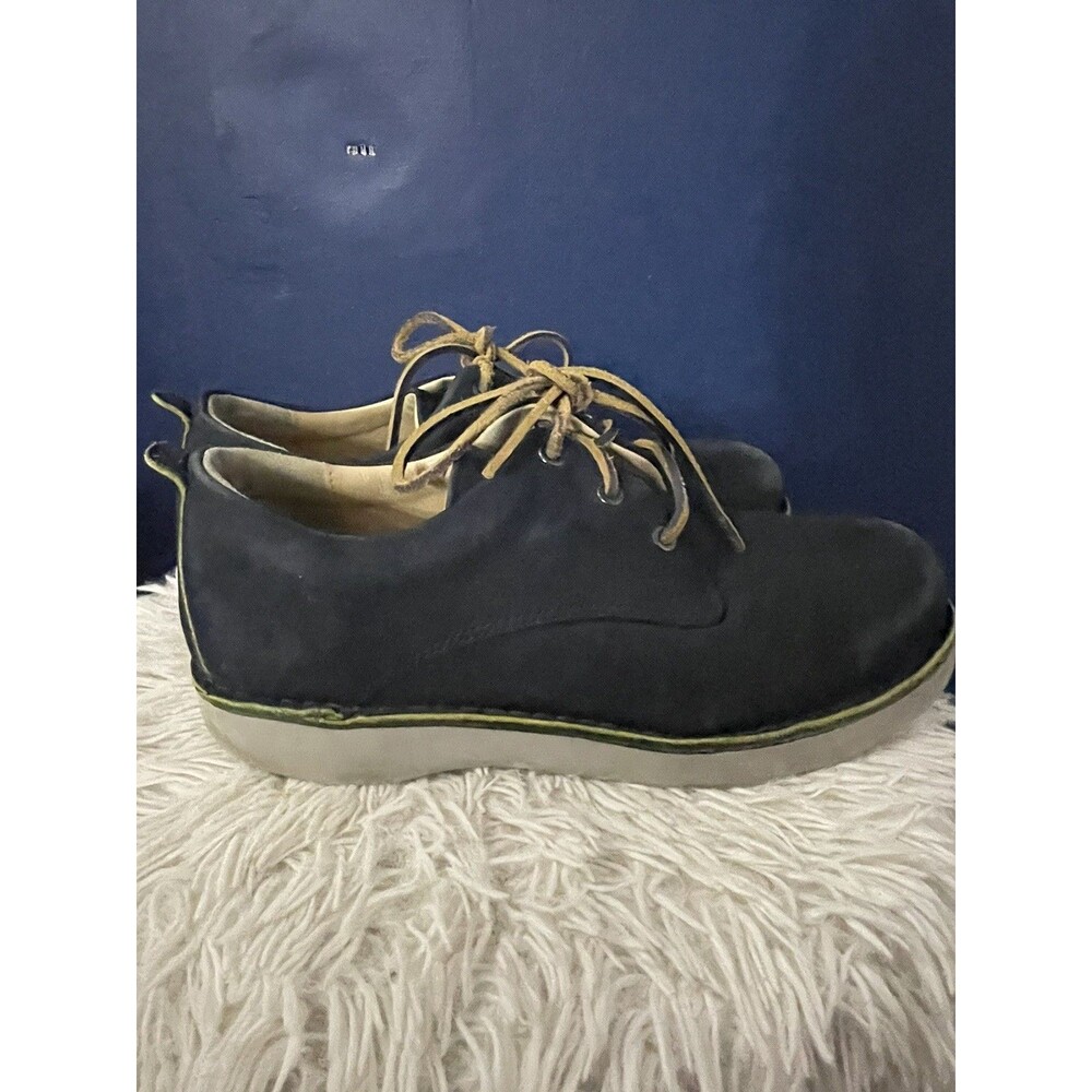 Samuel Hubbard Free Blue Nubuck Walking Shoes US Men's Size 9